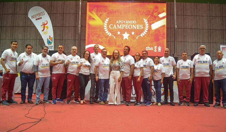 Indeportes Tolima presentó la estrategia Apoyando Campeones