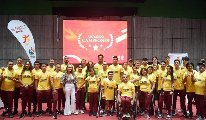 Indeportes Tolima presentó la estrategia Apoyando Campeones