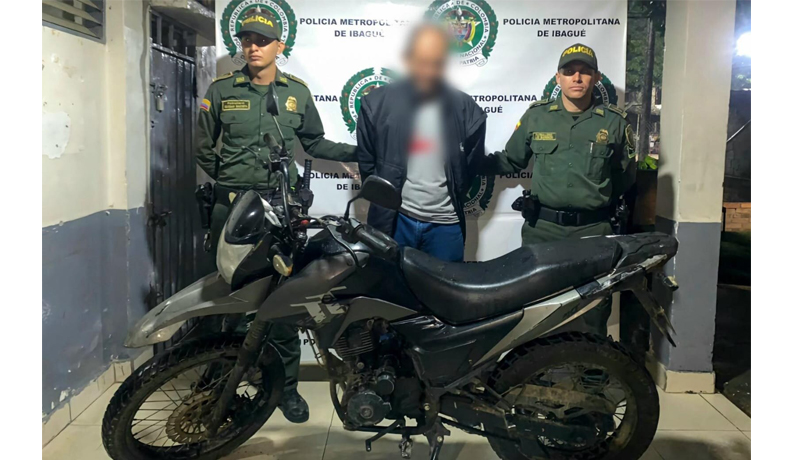 Cuatro capturas y recuperación de motocicletas hurtadas