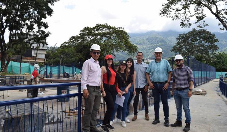 Alcaldía y MinInterior comprobaron avance del 72% en obras del Parque Sacúdete