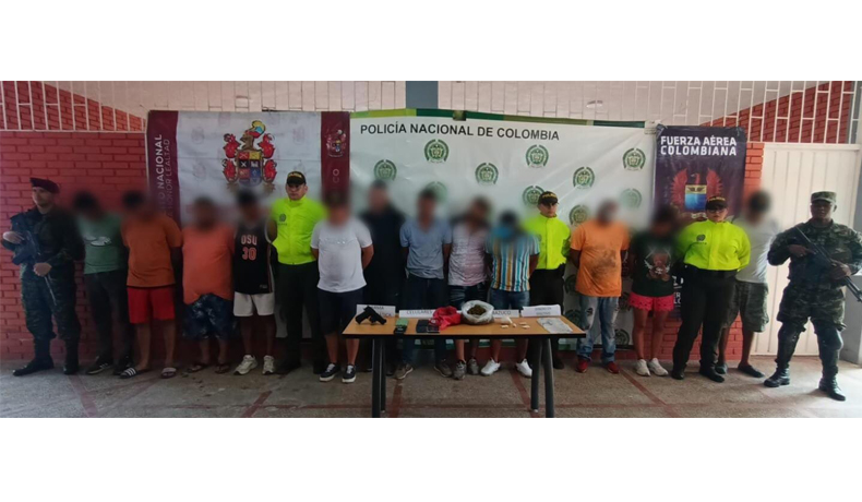 En Natagaima, desarticulada banda Los Pintados liderada por Alex o Barbas