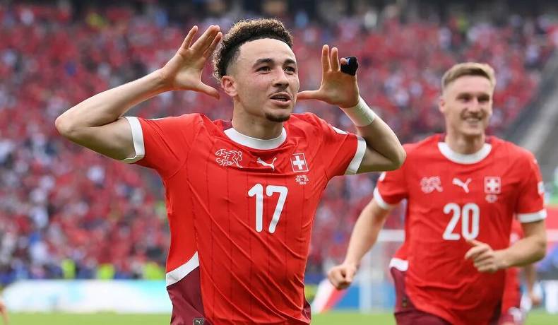 Suiza venció a Italia en octavos de final de la EURO 2024