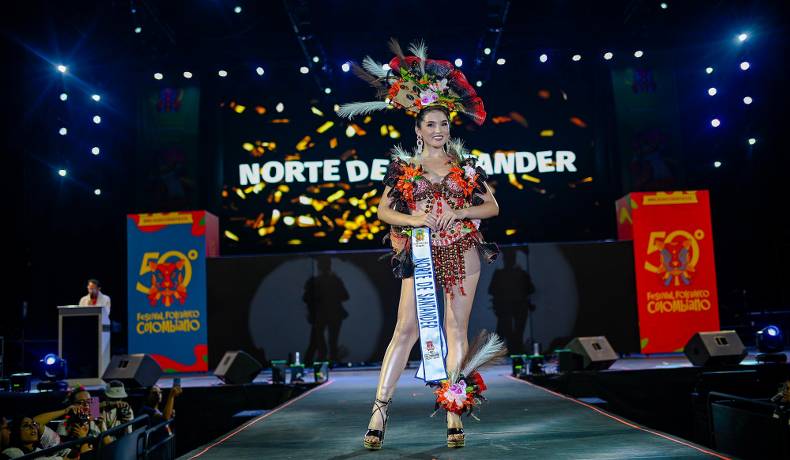 Norte de Santander triunfó en una noche de fantasía llena de color, talento y elegancia