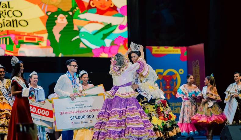 Nikol Salazar, de Cundinamarca es la nueva Embajadora Nacional del Folclor