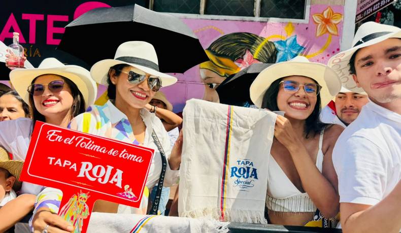 Tapa Roja protagonista en el Desfile de San Pedro en Ibagué
