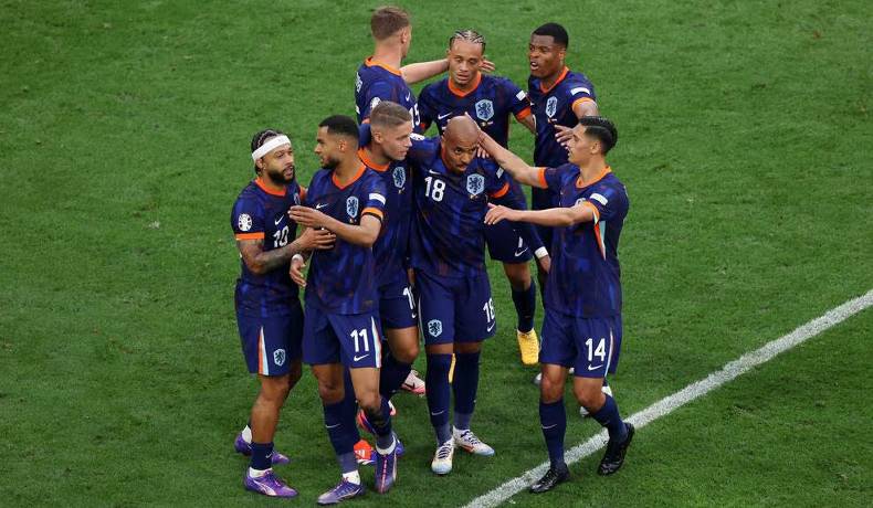 Países Bajos goleó a Rumania y avanzó a cuartos de final de la EURO 2024