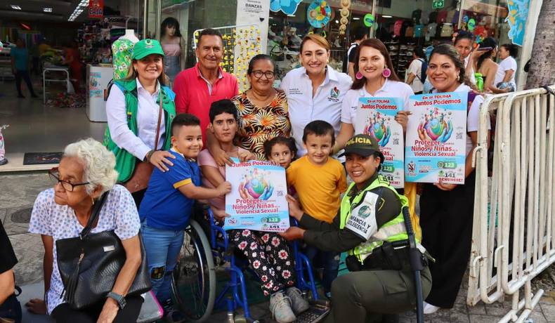 Campaña de prevención de violencias contra niños y niñas llega a todas las comunas de Ibagué
