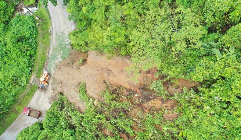 Paso restringido en vía Armero - El Líbano