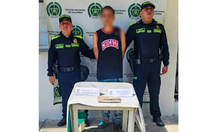 Tres hombres capturados por violencia intrafamiliar 