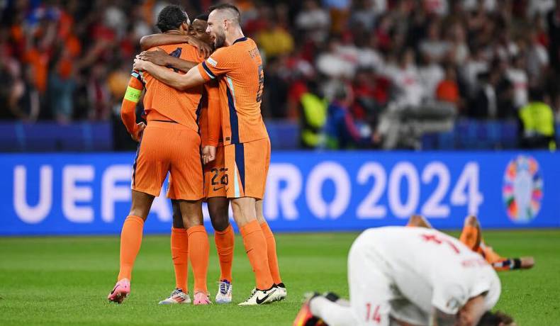 Países Bajos eliminó a Turquía y enfrentará a Inglaterra en semifinales de la Euro 2024