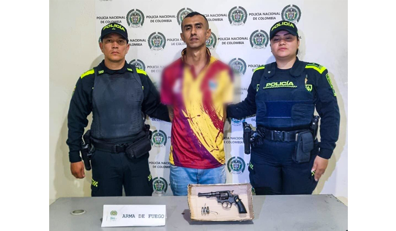 Dos capturados por porte ilegal, uno de ellos con 19 anotaciones judiciales