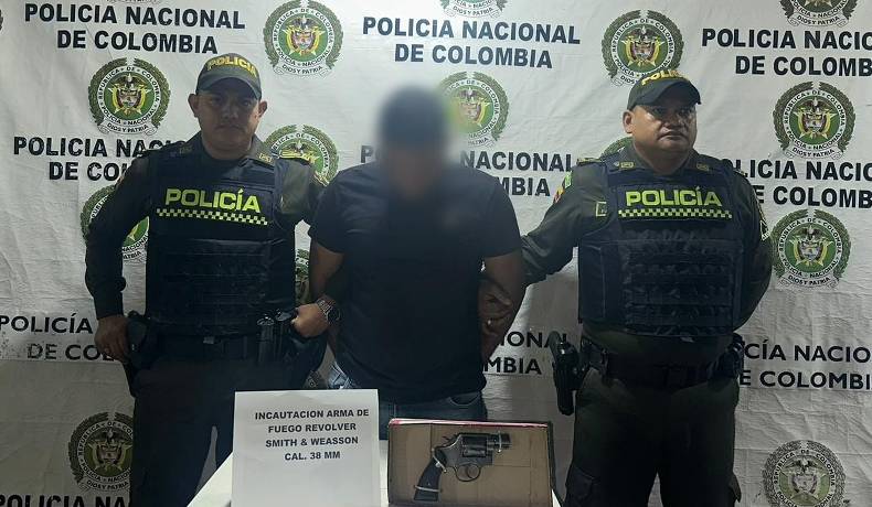 Un sujeto capturado y un arma incautada en Natagaima