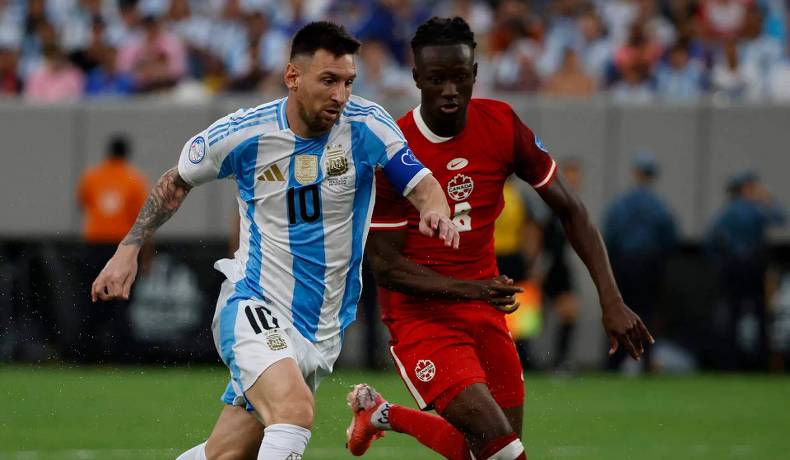 Argentina venció a Canadá y es finalista en la Copa América USA 2024