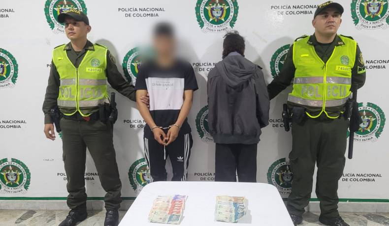 No pudieron meter el gol, un adulto y un menor detenidos por hurto