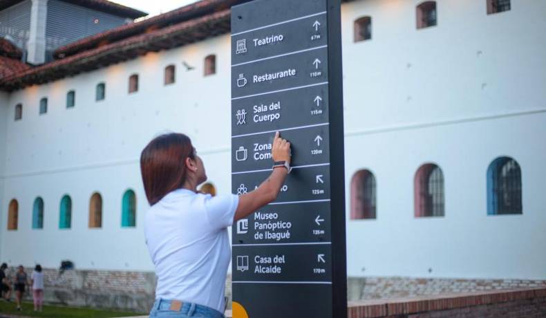 Museo Panóptico estrena señalización exterior para orientar a los visitantes