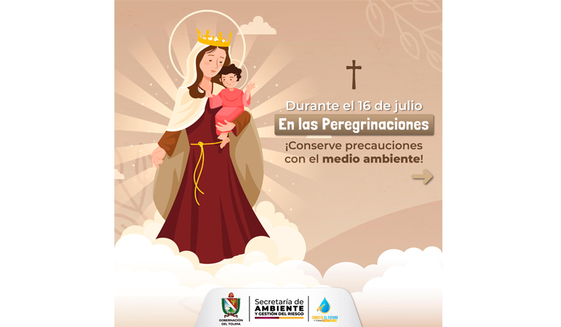 Llamado a la prevención en las fiestas patronales de la Virgen del Carmen