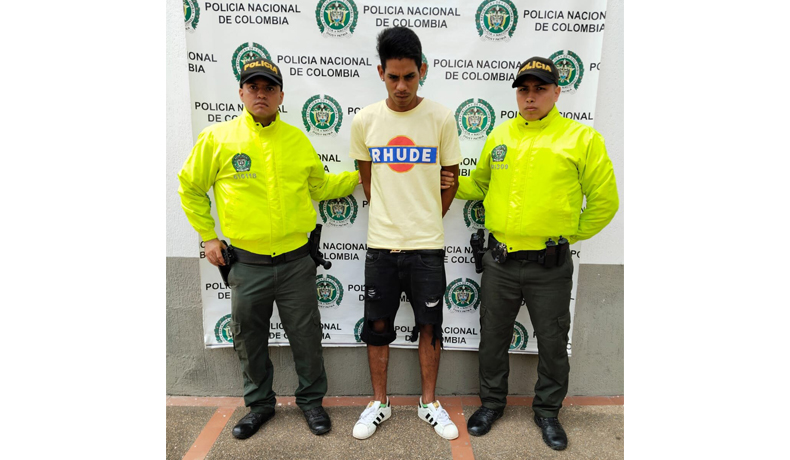 Capturado alias Veneco por tentativa de homicidio y porte ilegal de armas de fuego