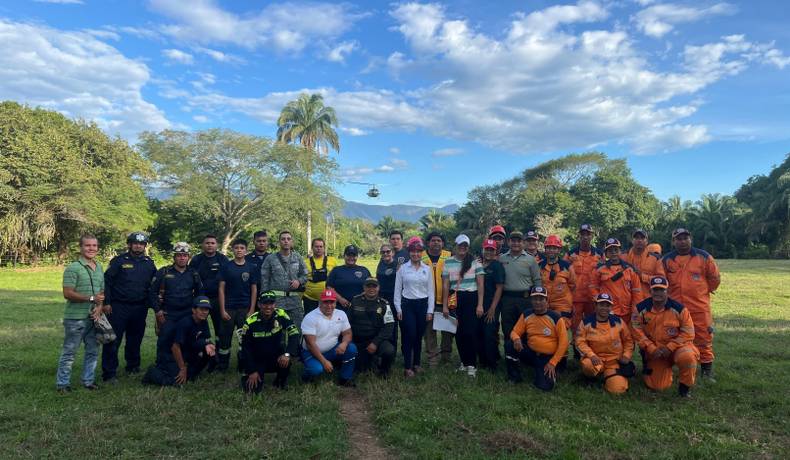 Más de 76 personas rescatadas en  la peregrinación en Carmen de Apicalá