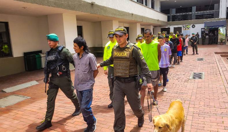 20 personas capturadas por diferentes delitos este fin de semana