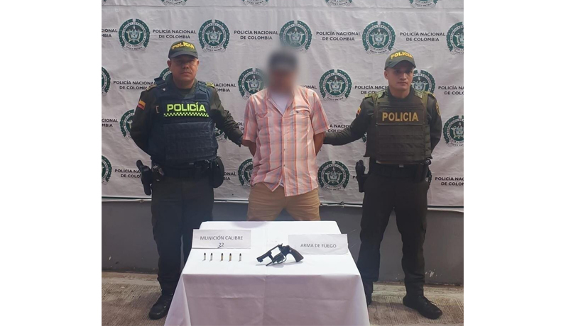 Capturado adulto mayor e incautada arma de fuego en Rovira 