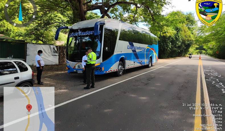 El Tolima intensifica lucha contra el transporte ilegal: más de 70 inmovilizaciones en 2024