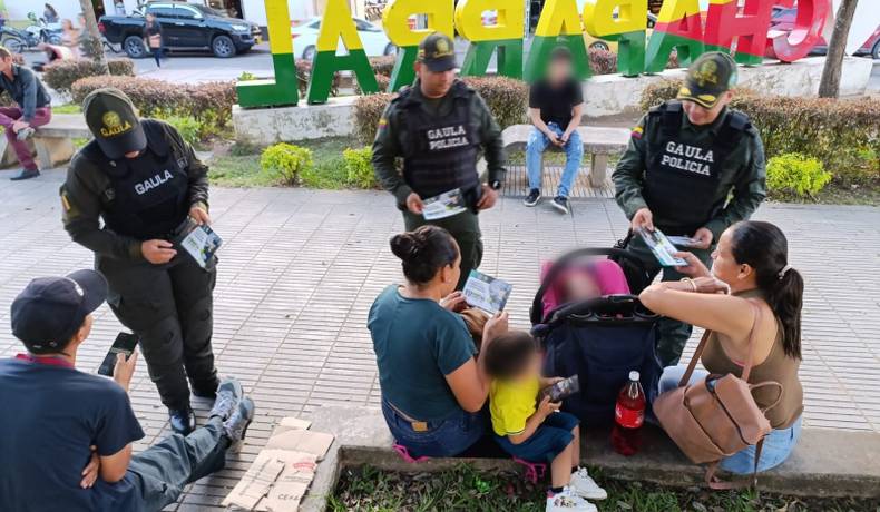 Campaña Yo no pago, Yo denuncio en Chaparral, San Antonio, Ataco y Planadas