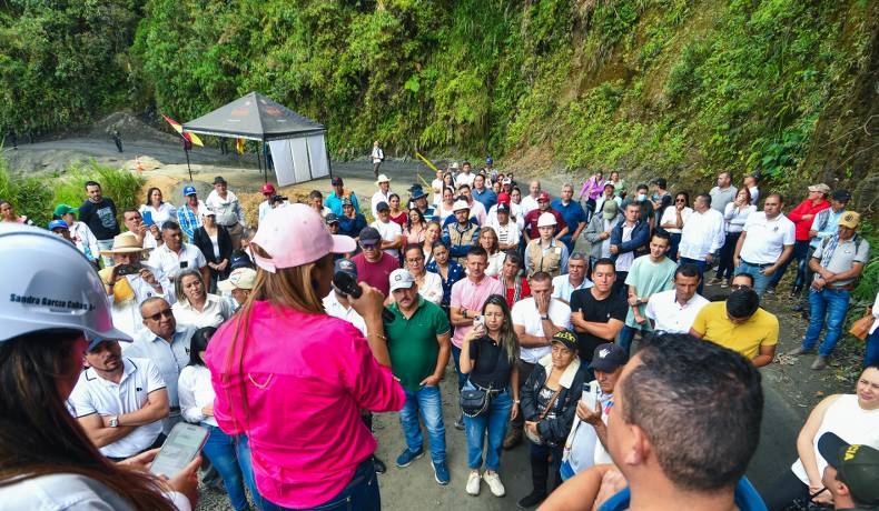 La Gobernación del Tolima llegó con su Tour de las Obras a Casabianca