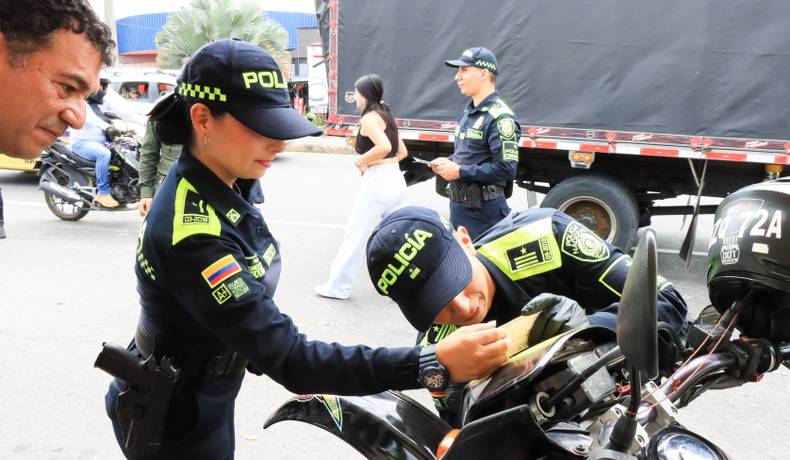 Con campaña de marcación de motocicletas, Alcaldía y Policía buscan contrarrestar hurto de automotores