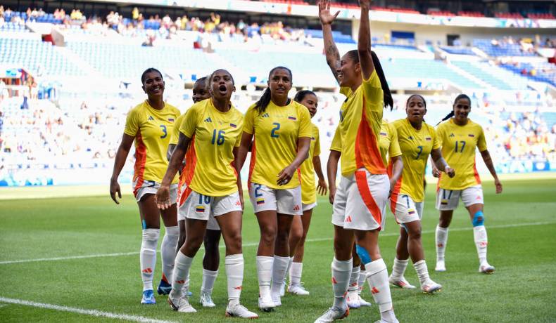 Colombia derrotó 2 goles a 0 a Nueva Zelanda en París 2024