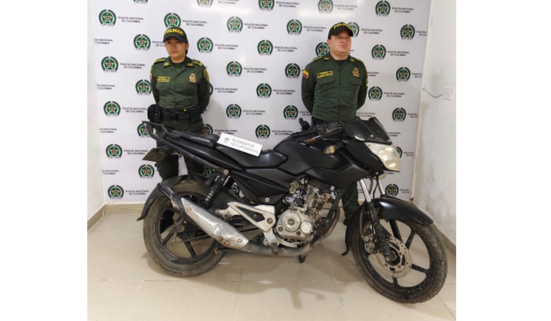 Dos hombres capturados y tres automotores recuperados en Ibagué