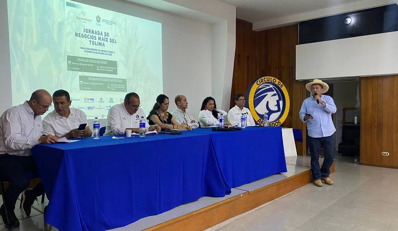 Ruedas de negocios del maíz en el Tolima