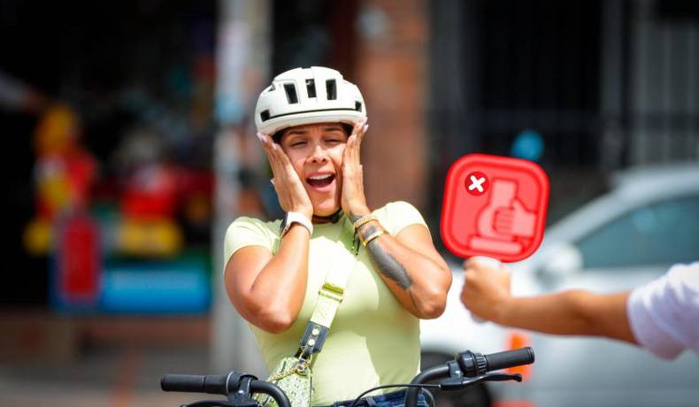 Que no le saquen tarjeta roja por usar mal el sistema público de bicicletas