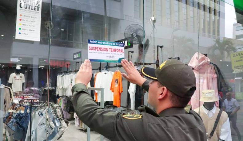 Alcaldía continúa control de niveles de ruido en locales de comercio de Ibagué