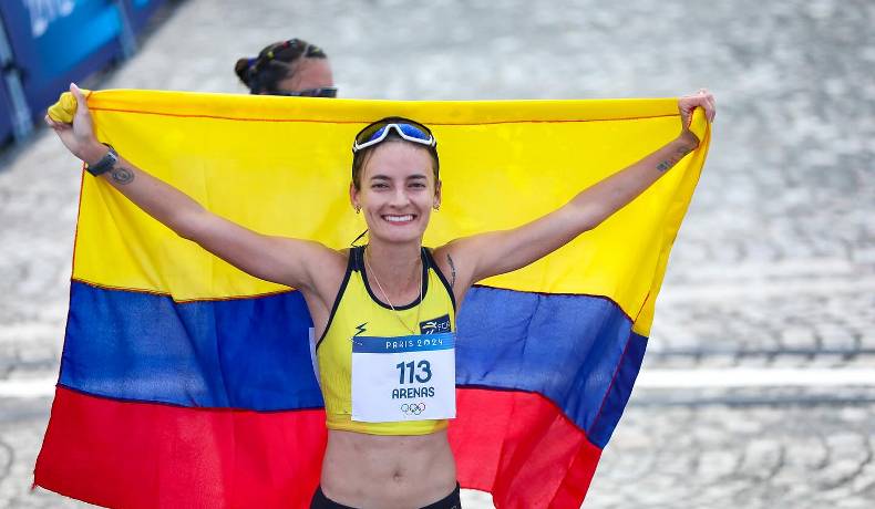 Cuarto lugar, récord nacional y Diploma Olímpico para Lorena Arenas