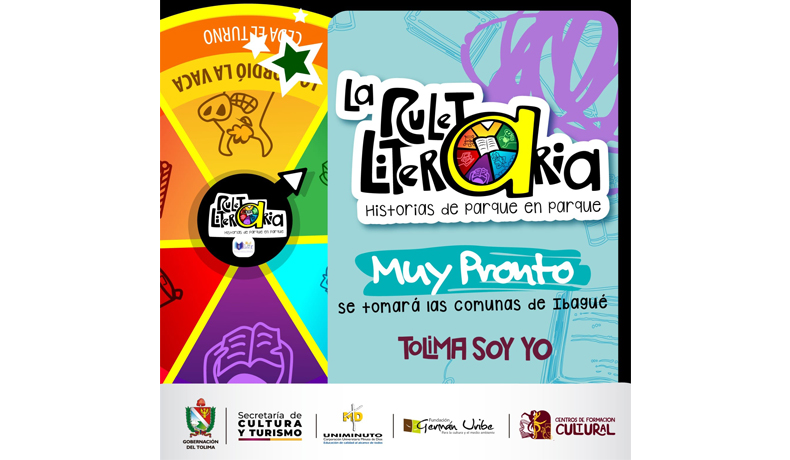 En las comunas 7 y 11 de Ibagué inicia el recorrido de la Ruleta Literaria