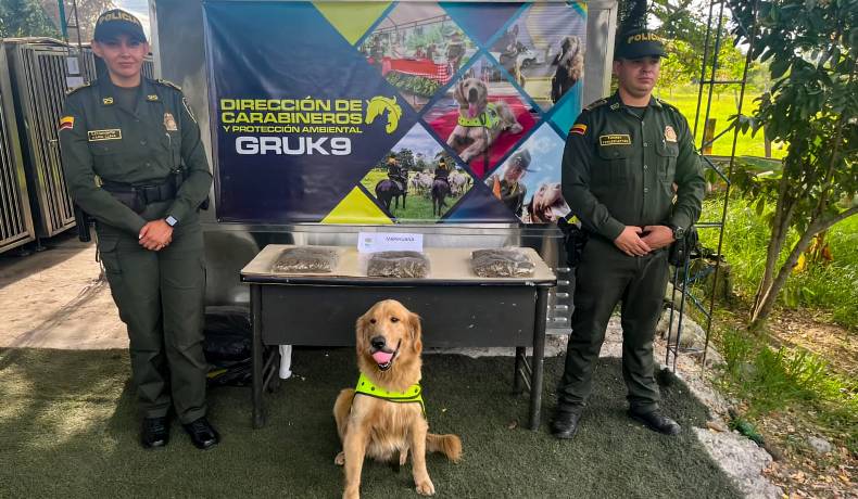 En una encomienda Jeffry encontró 3 kilos de estupefacientes