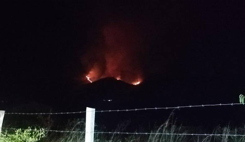 Se atendió incendio forestal en Carmen de Bulira