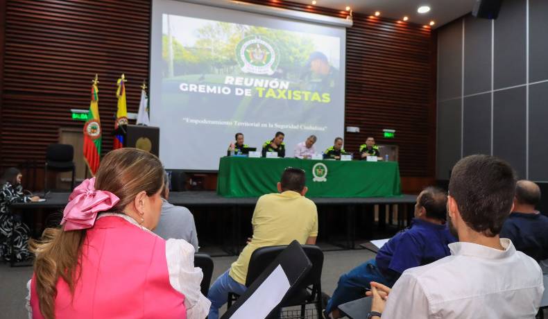 Policía, Alcaldía y taxistas de la mano para fortalecer la seguridad en la ciudad
