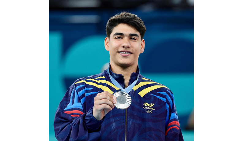 Ángel Barajas primera medalla olímpica de Colombia en París 2024