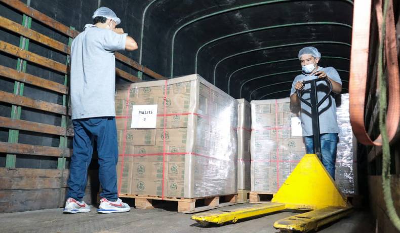 Por primera vez un contenedor de panela del Tolima es enviado a Estados Unidos