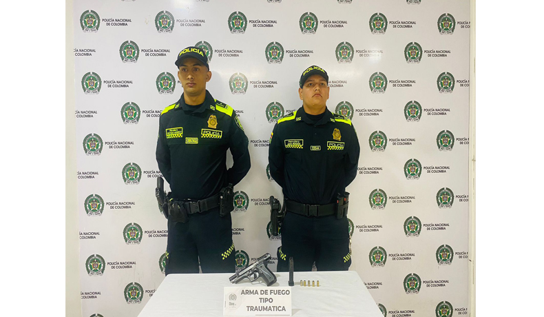 Dos armas traumáticas fueron sacadas de circulación