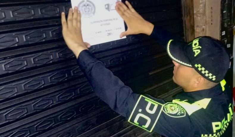 Cerrados seis establecimientos por sobrepasar niveles de ruido