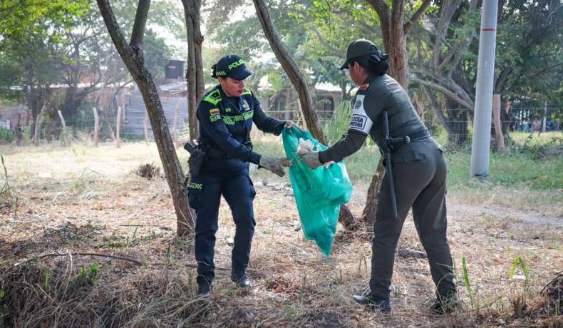 Alcaldía adelantó jornada de limpieza en alrededores del COIBA Picaleña
