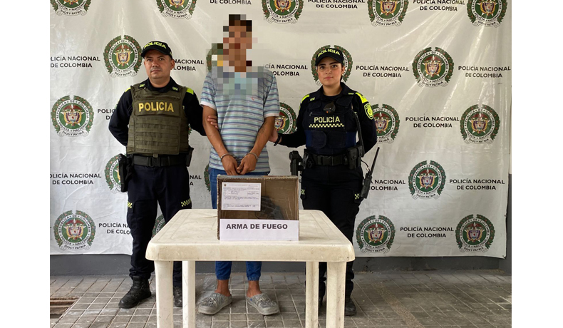 En Melgar un sujeto capturado por porte ilegal de armas