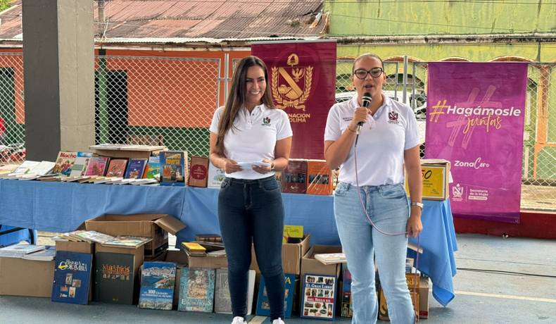 Gobernación del Tolima donó más de 800 libros a la Biblioteca Pública de Villarrica 