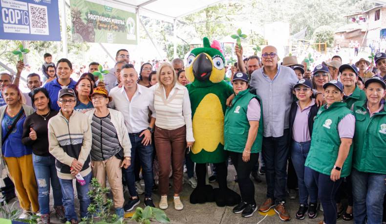 Familias campesinas y mujeres se alían con Cortolima para promover cuidado del Cañón del Combeima