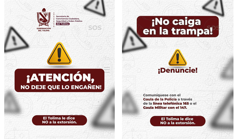 Nuevas modalidades de extorsión, a través de redes sociales, están afectando a los tolimenses 