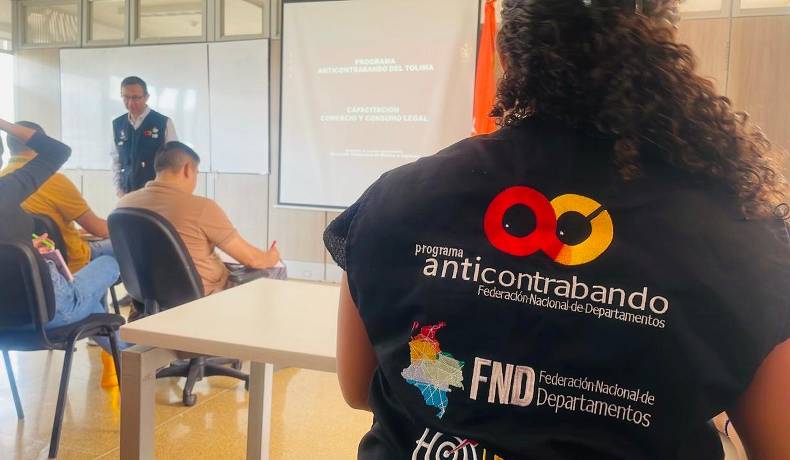 Aliados estratégicos del programa Anti contrabando en el Tolima, son capacitados