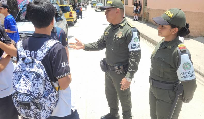 Autoridades refuerzan protección en las instituciones educativas