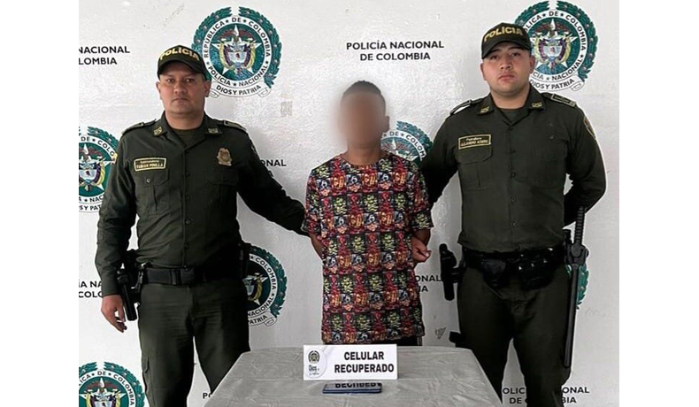 Capturado en flagrancia por hurtar celular en inmediaciones de la Plaza de la 21